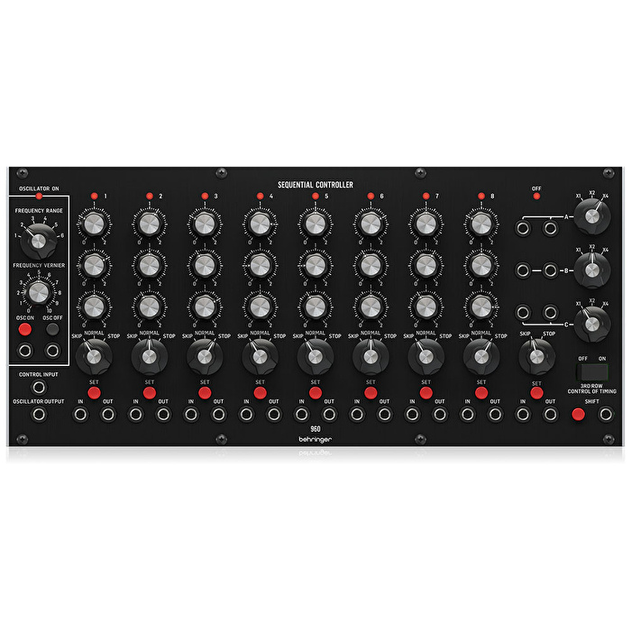 BEHRINGER Eurorack için Efsanevi Analog Adım Sıralayıcı Modülü